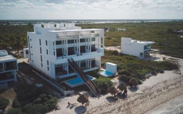 Beachfront Villa Solarium Garden House 1