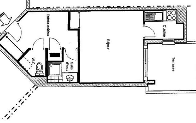 Appartement Sète, 1 Pièce, 4 Personnes - Fr-1-338-144