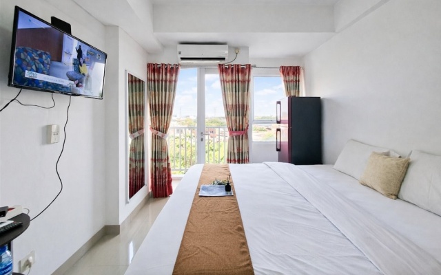 Comfy White Studio At Poris 88 Apartment – Guest Rooms – Tangerang