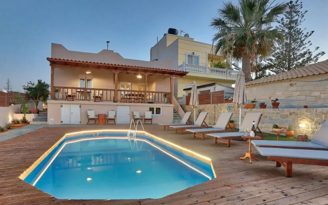 Anacosta Villa w Private Pool Cretan Seaside Gem