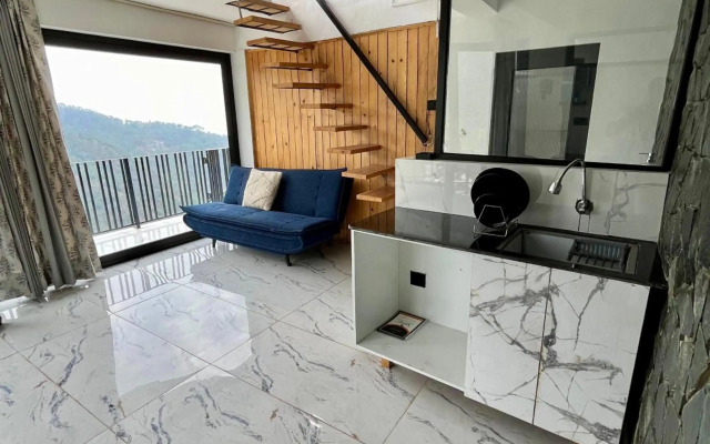 Mountain & River view by Snow Biscuit