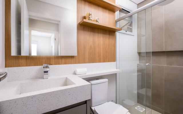 Apto moderno c/churrasqueira nos Ingleses RMA402