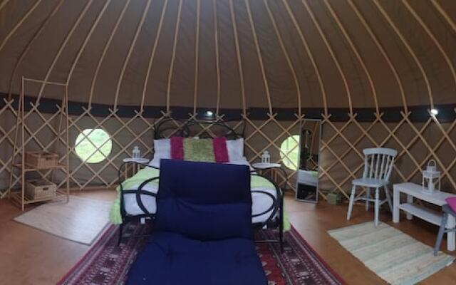 Meadow View Yurt Just Outside Looe