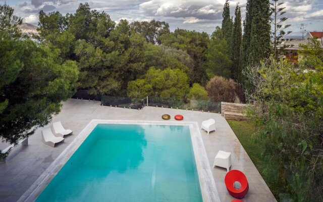 Minimal Blue Villa