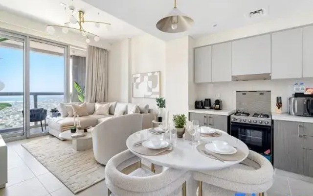 Modern 1BR Near Dubai Mall & Dubai Fountain