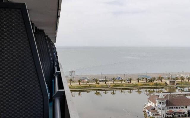Seaside Studio Apt Balcony in Batumi Center