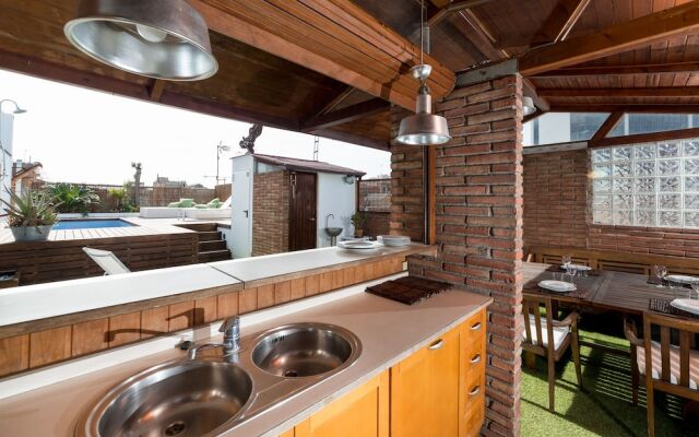 Balmes - Ático Con Piscina Privada En Barcelona