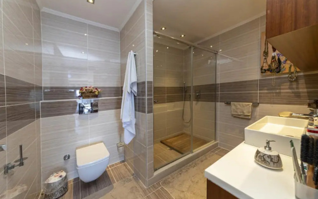 House With Private Pool and Sea View in Bodrum