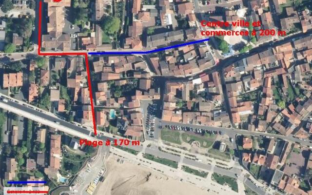 Joli Studio 21 m2 2 étoiles proche plage