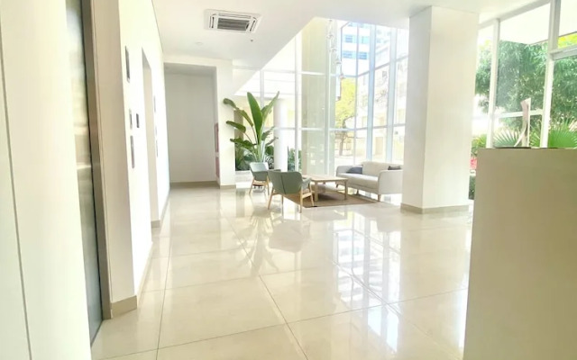 Blue loft ocean view