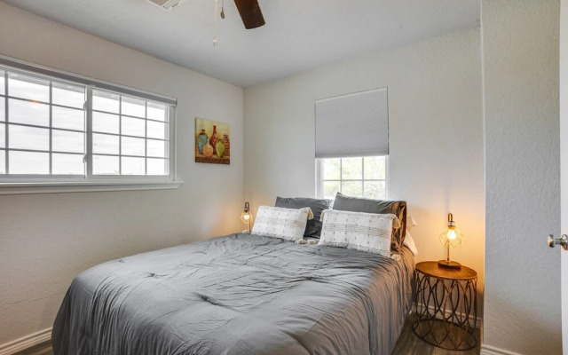 Backyard, Deck & Fire Pit: Conroe Getaway
