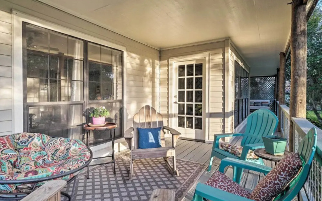 Riverfront Martindale House w/ 2 Covered Decks