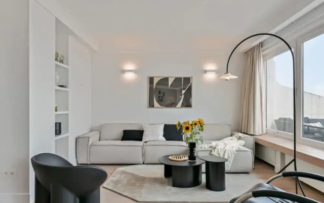 Panoramic Seaview Apartment in t Zoute