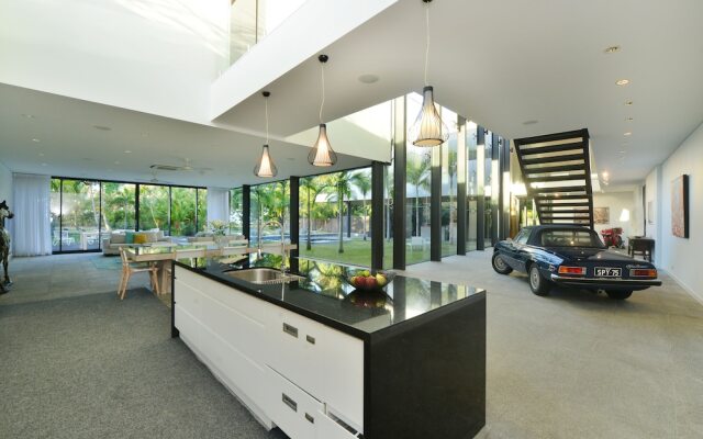 Glass House on the Beach