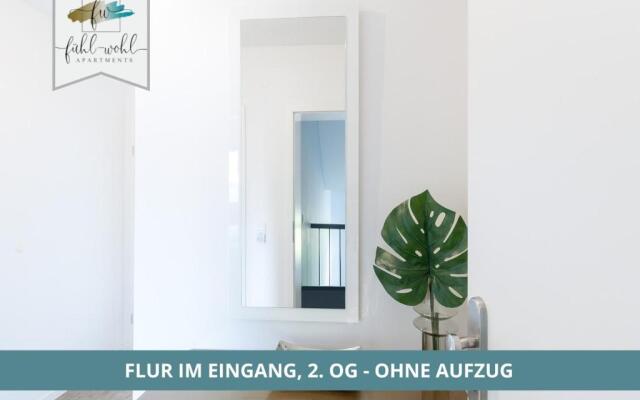 Apartment am Hofgarten - 2 Zi Küche, Duschbad, Balkon und Parkplatz