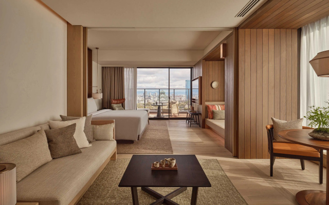 Double Junior Suite with  Osaka Castle view (풀 더블 침대) 사진 1