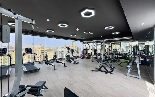 Modern 1-bedroom Apart With Pool gym and Hammam