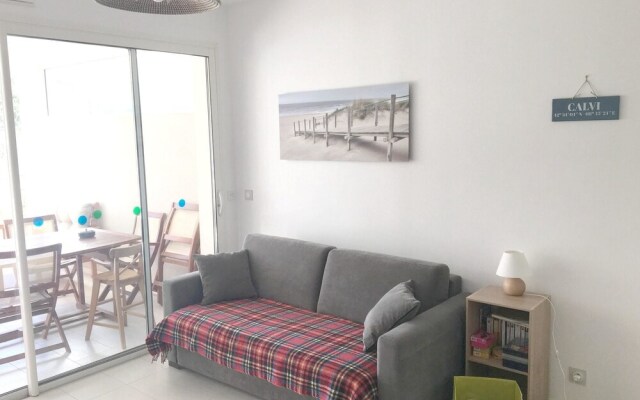 Apartment With one Bedroom in Calvi, With Wonderful sea View, Furnishe