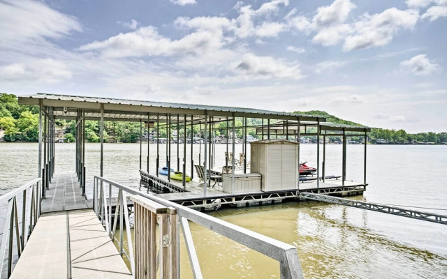 Waterfront Sunrise Beach Home w/ Dock & Grill