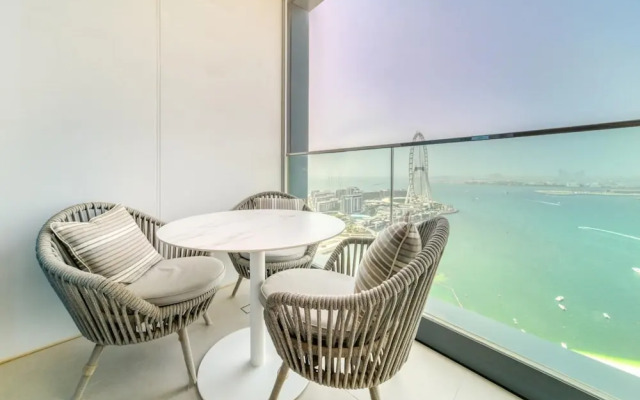 Picturesque Balcony and Beach Haven at Address JBR