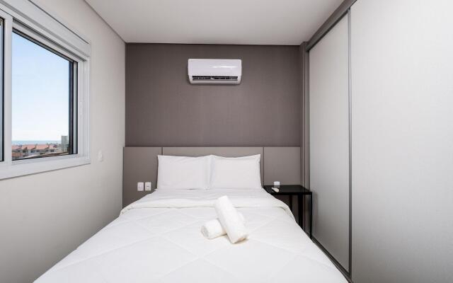 Apto moderno c/churrasqueira nos Ingleses RMA402