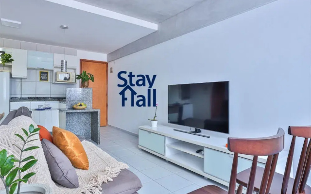 Flat 206 no Parque da Jaqueira-SH032