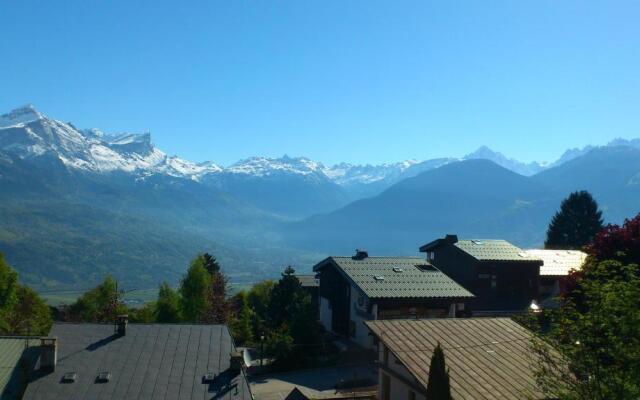 Vue Mont Blanc et toute la chaîne