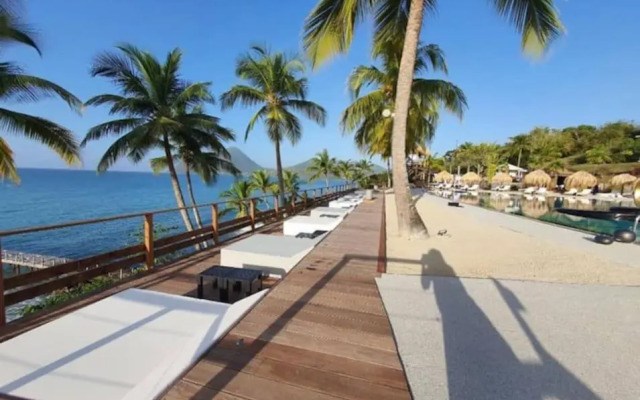 Appartement terrasse vue mer et piscine