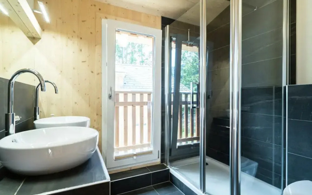 Pleasant Chalet With Whirlpool