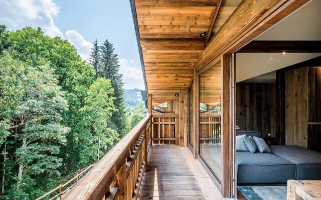 Moulin II - Design Chalet With Private Hot-tub and Garden