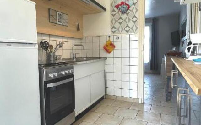 Appartement à quelques pas de la plage avec jardin