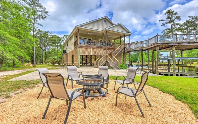 Bayou La Batre Stilted House on Snake Bayou!