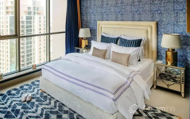 Palm Jumeirah Shoreline -  1 BR Apt Beachfront - HLS 37919 - Hotel in Dubaï - Photo 5