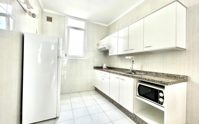 Bonito apartamento de 2 domitorios frente al mar