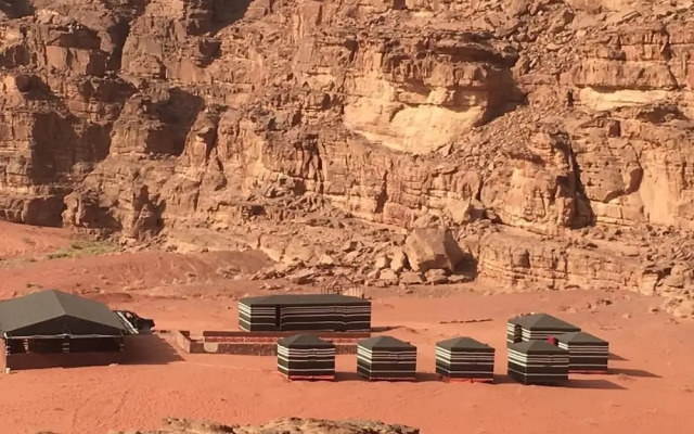 Wadi rum open view camp