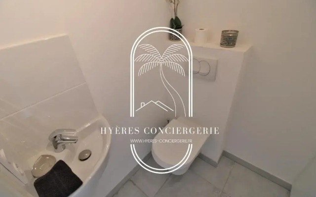 Au bout de la rue la Mer- T3 jardin/piscine PARKING/WIFI