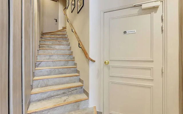 Modern 2bd/6p apt With A/C - Bastille /charonne