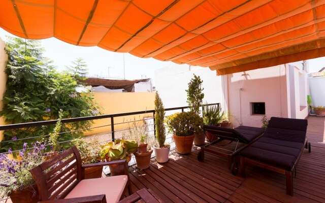 Apartamentos con terraza en pleno centro