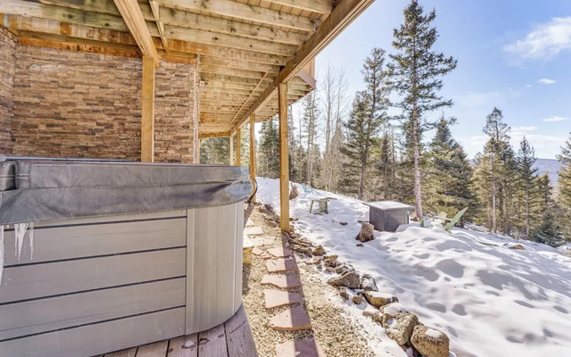 'burning Sky Lodge': Private Hot Tub & Ski-in/out