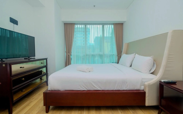 Cozy 1BR with Workspace at Setiabudi Skygarden Apartment