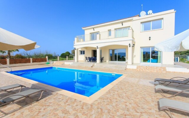 Villa Achilleas Chrystalla Large Private Pool Sea Views A C Wifi Eco-friendly - 2505