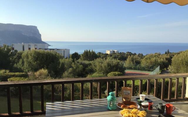 Cassis 4Pers Vue Mer Wifi Tennis Parking Piscine