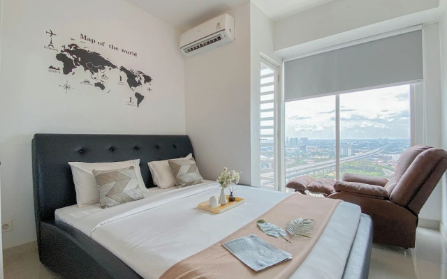 Homey 1BR without Living Room at Grand Kamala Lagoon Apartment