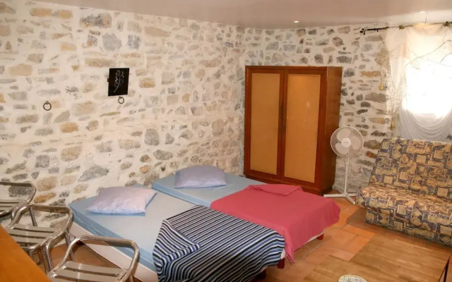 Studio in Grospierres, With Wonderful Mountain View, Pool Access, Encl