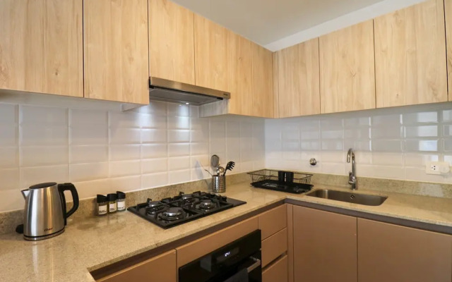 w Comfortable 1BR w Modern Balcony in San Isidro