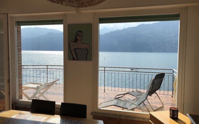 Apartment Windows on the Lake