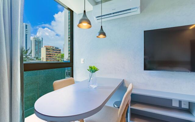Rooftop #107 - Suíte em Boa Viagem por Carpediem
