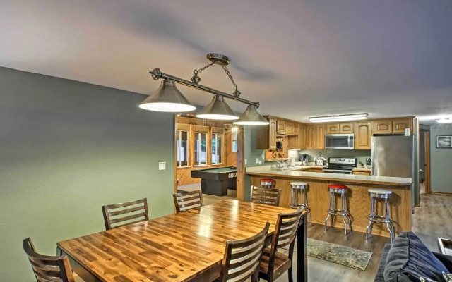 Boat Dock, Game Room: Lakefront Sunrise Beach Home