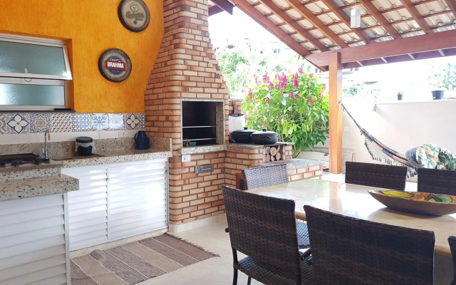 LINDA CASA TERREA UBATUBA - piscina, wifi, AC, churrasqueira, praia Lagoinha
