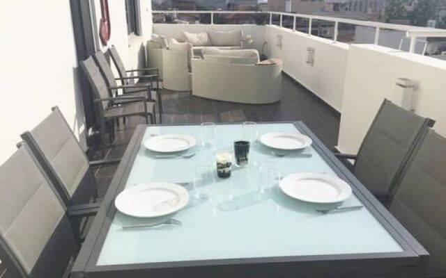 Penthouse Duplex 3 Terraces Parking